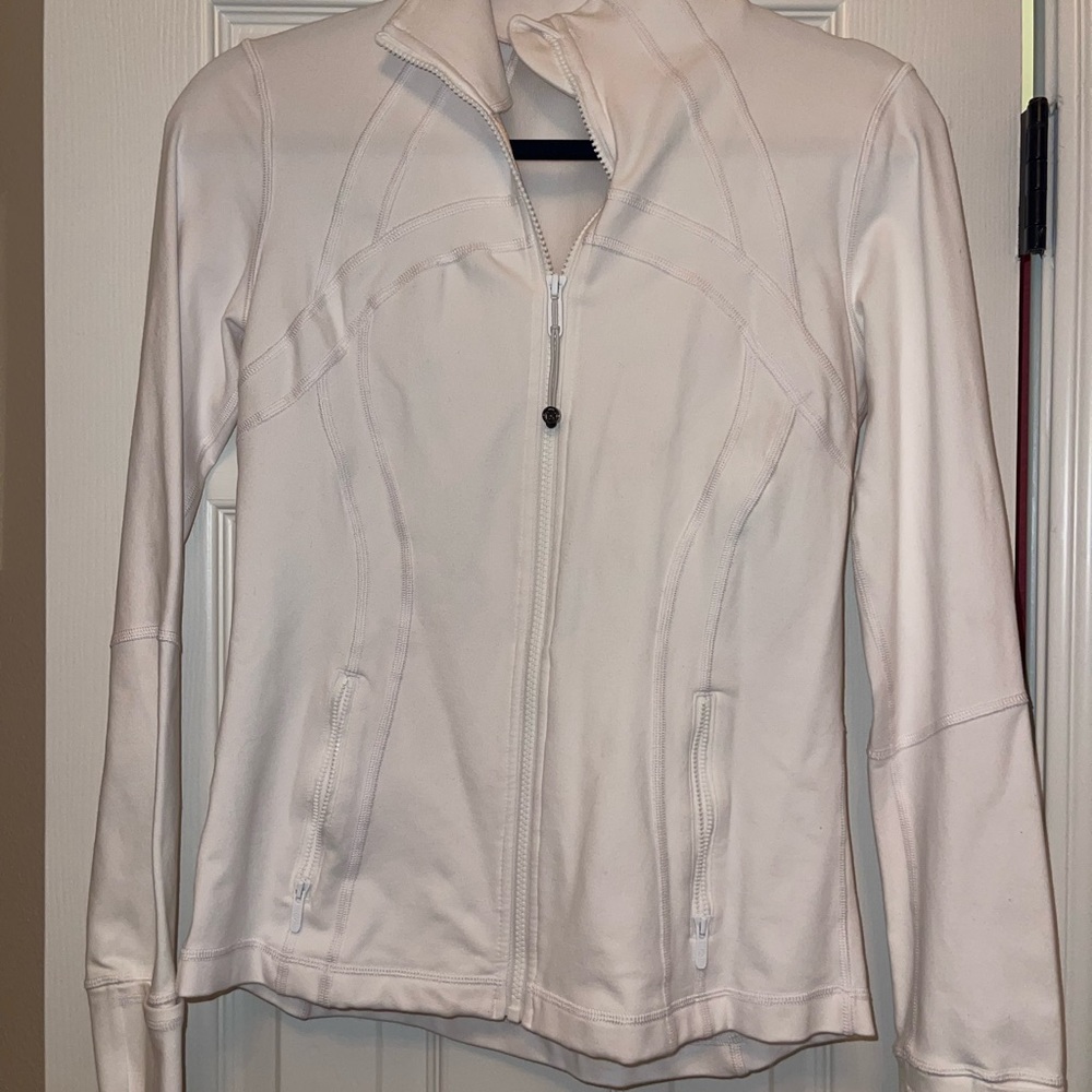 Lulu lemon white jacket